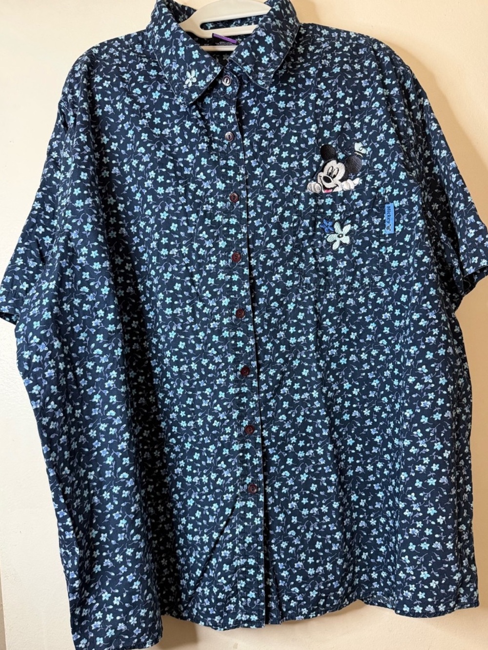 vintage Mickey Unlimited button-down shirt Size  14/16